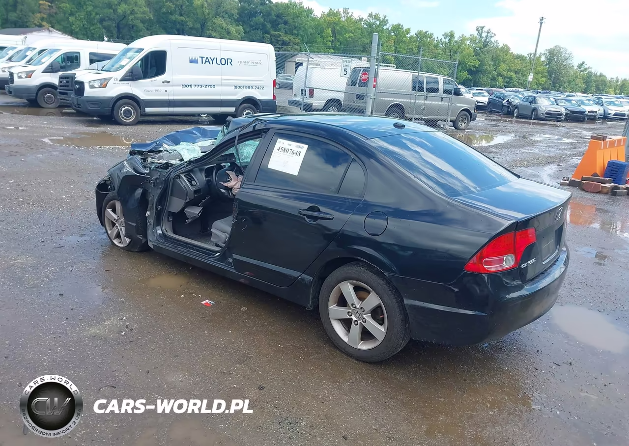 2008 Honda Civic Ex-L VIN:1HGFA16908L110111 - 3