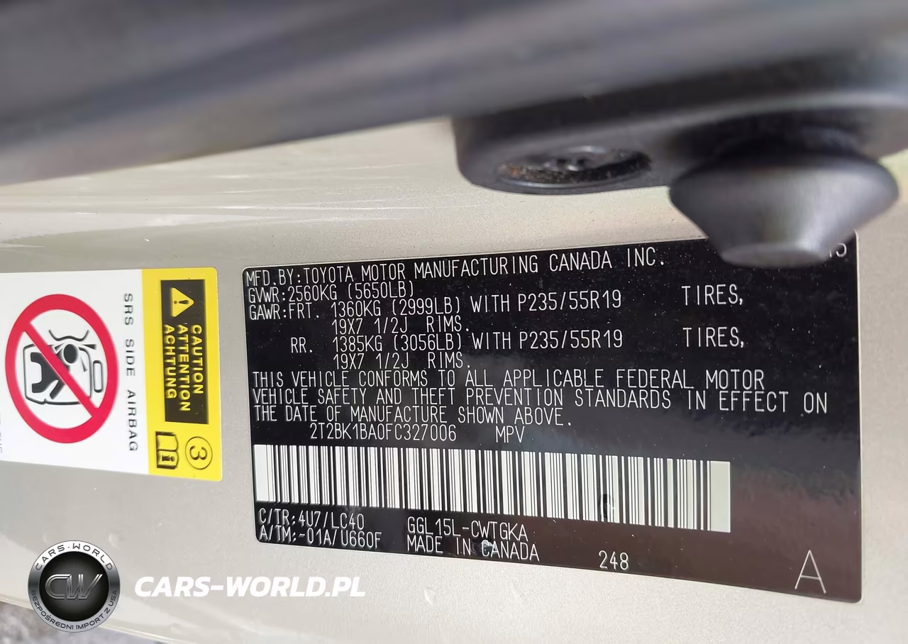2015 Lexus Rx 350 VIN:2T2BK1BA0FC327006 - 9