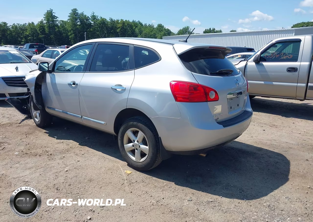 2013 Nissan Rogue S VIN:JN8AS5MVXDW664122 - 3