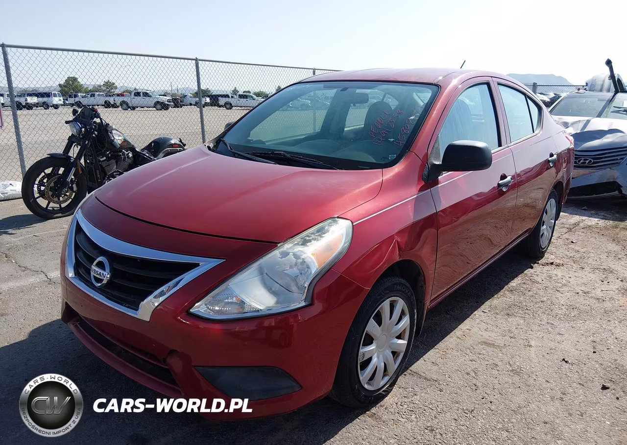 2015 Nissan Versa 1.6 S+ VIN:3N1CN7AP6FL885970 - 2