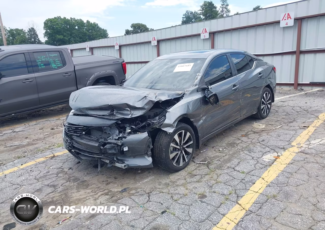 2025 Nissan Sentra Sv VIN:3N1AB8CV0SY256011 - 2
