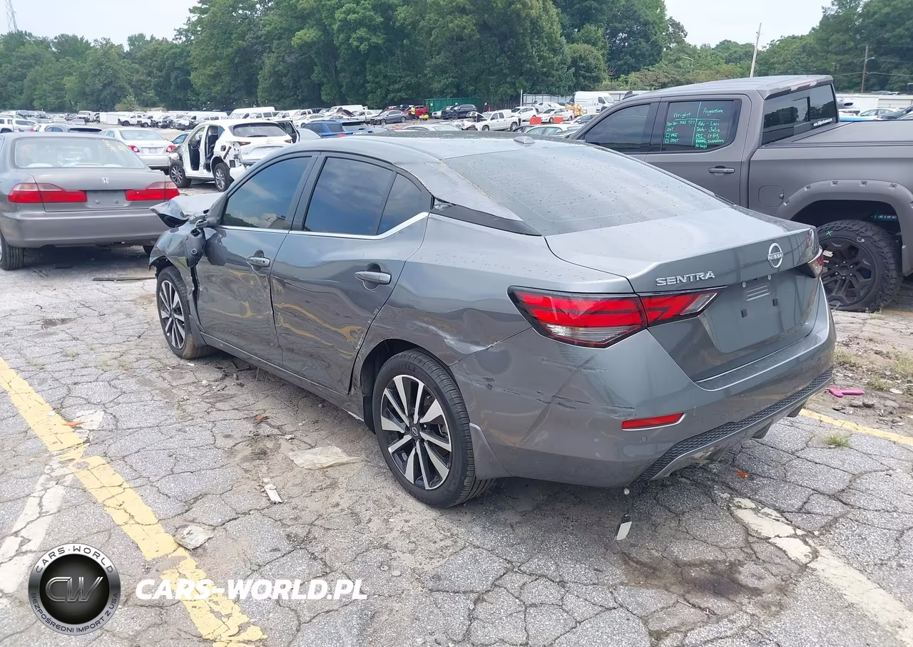 2025 Nissan Sentra Sv VIN:3N1AB8CV0SY256011 - 3