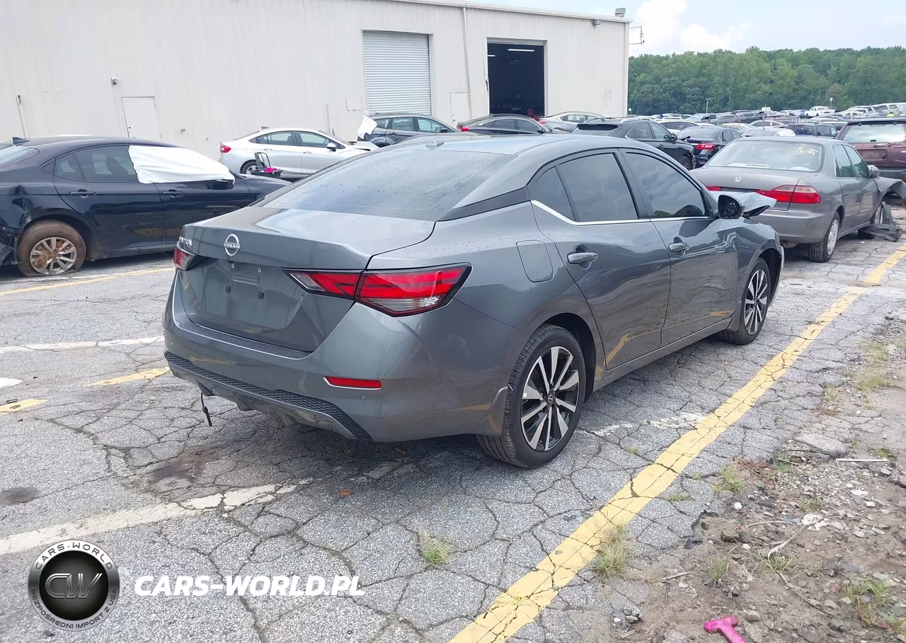 2025 Nissan Sentra Sv VIN:3N1AB8CV0SY256011 - 4