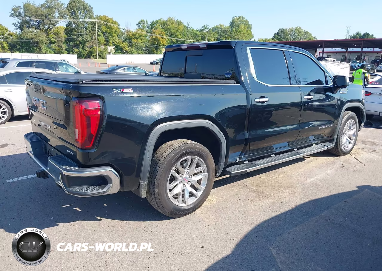 2021 GMC Sierra 1500 4Wd Short Box Slt VIN:3GTU9DED1MG217505 - 4