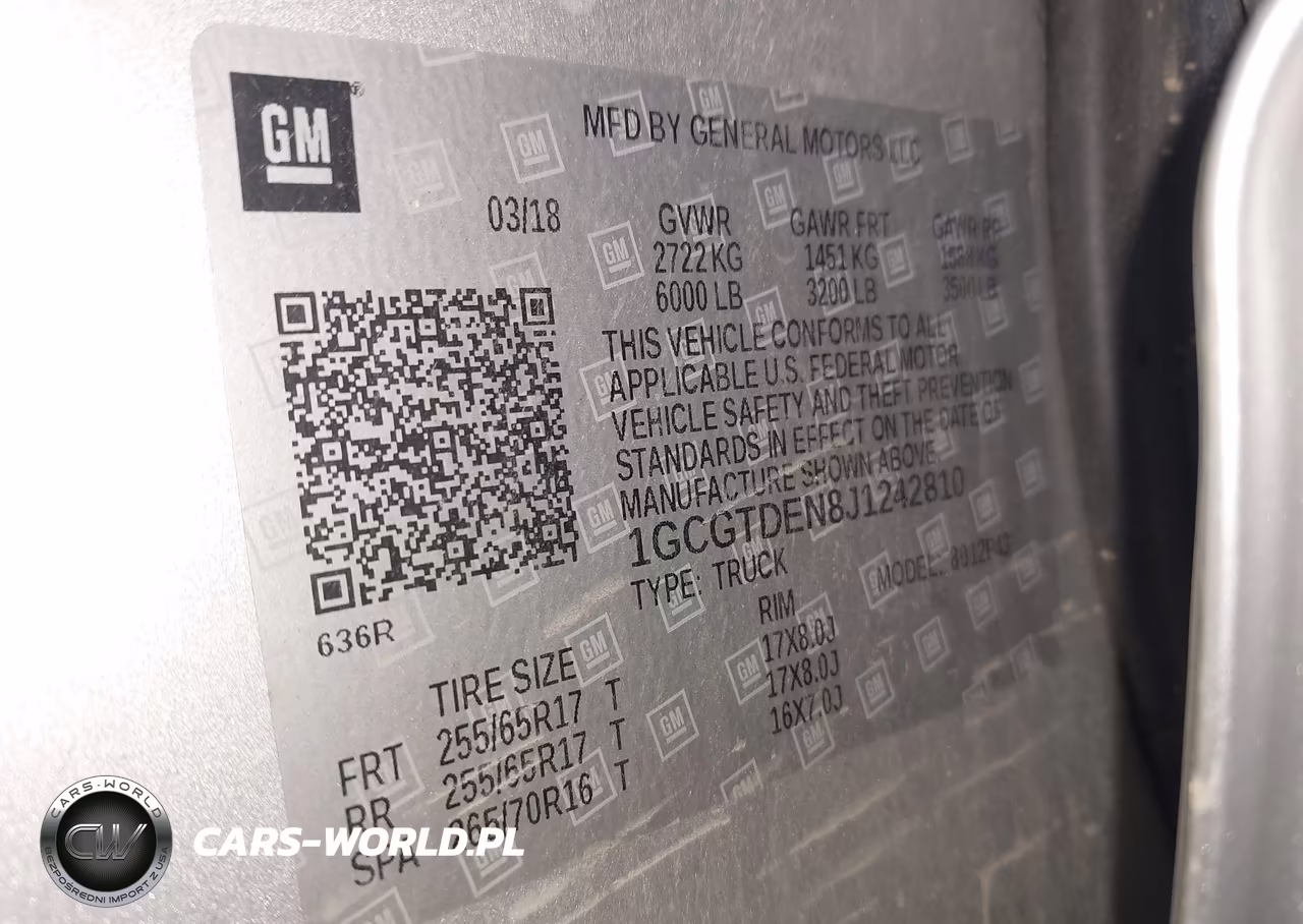 2018 Chevrolet Colorado Z71 VIN:1GCGTDEN8J1242810 - 9