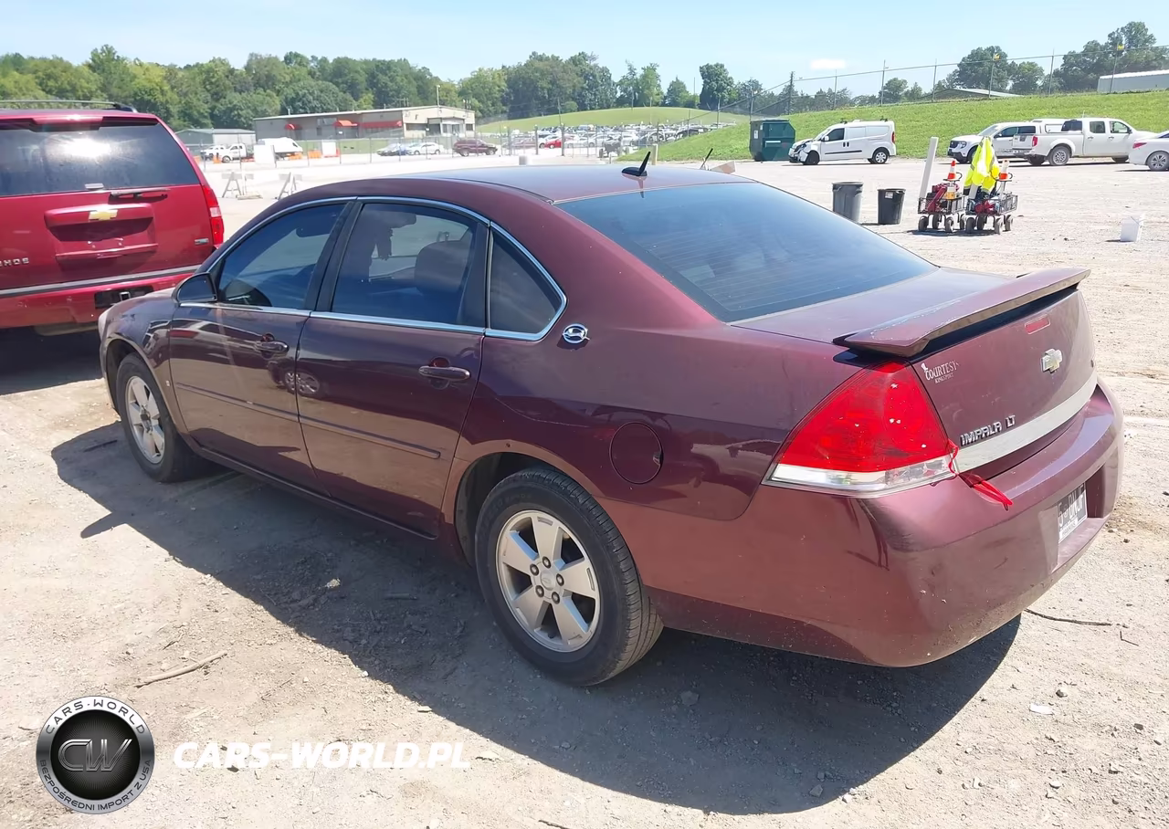 2007 Chevrolet Impala 3.5L Lt VIN:2G1WT58K079256202 - 3