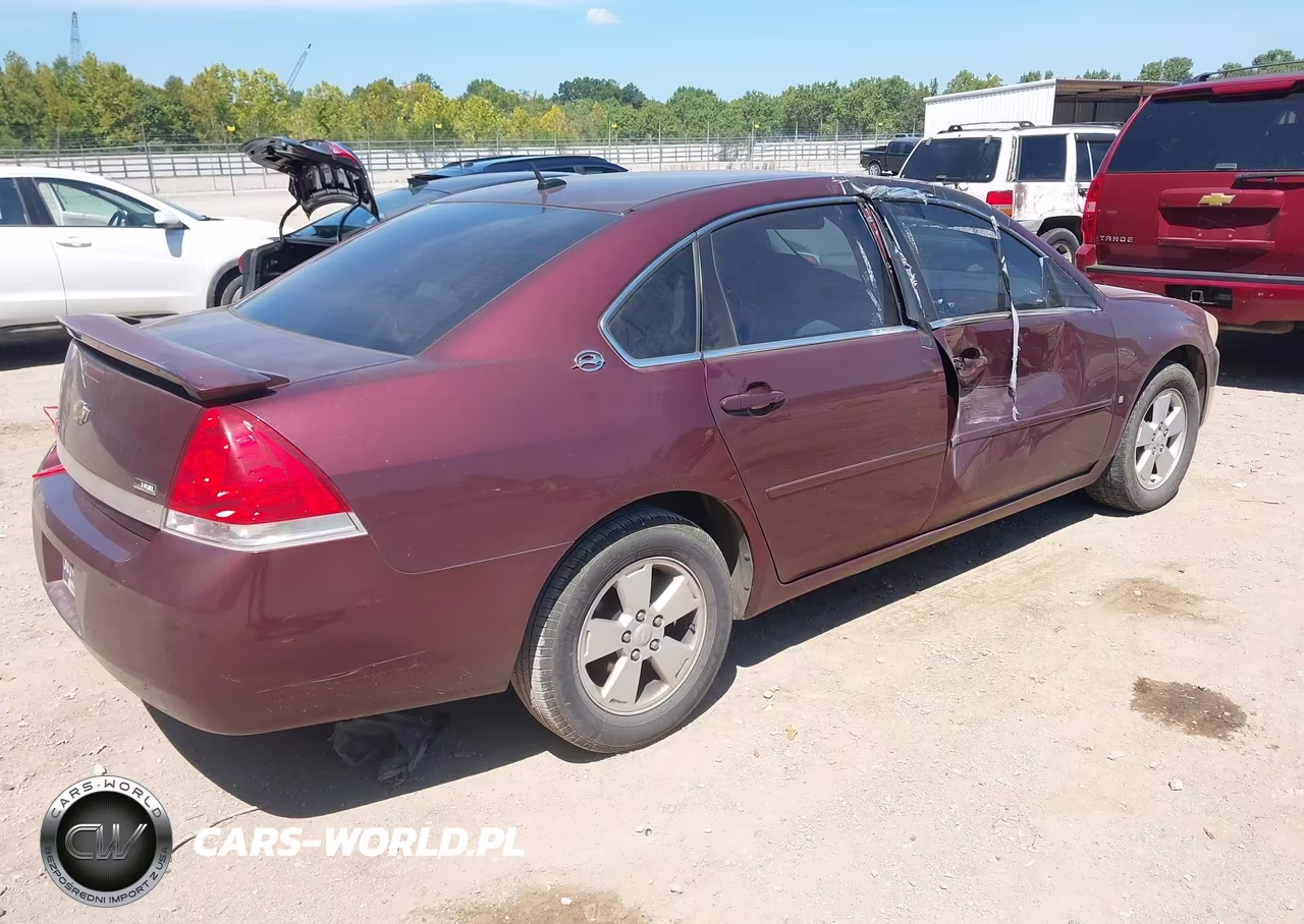 2007 Chevrolet Impala 3.5L Lt VIN:2G1WT58K079256202 - 4