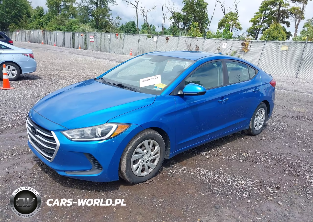 2017 Hyundai Elantra Se VIN:KMHD74LFXHU090102 - 2