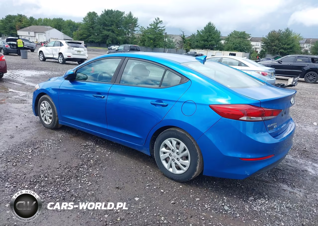 2017 Hyundai Elantra Se VIN:KMHD74LFXHU090102 - 3