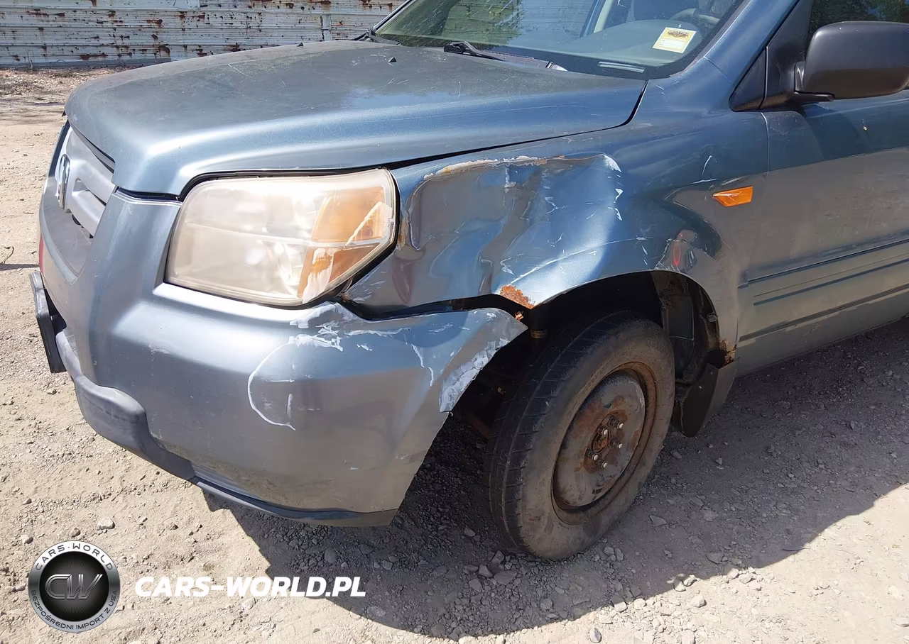 2007 Honda Pilot Lx VIN:2HKYF18107H528039 - 6
