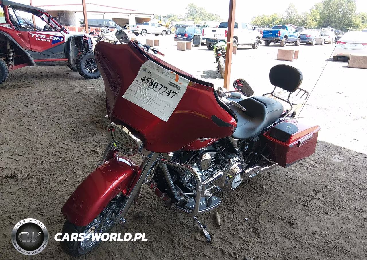 2012 Harley-Davidson Flhx Street Glide VIN:1HD1KBM10CB677716 - 2
