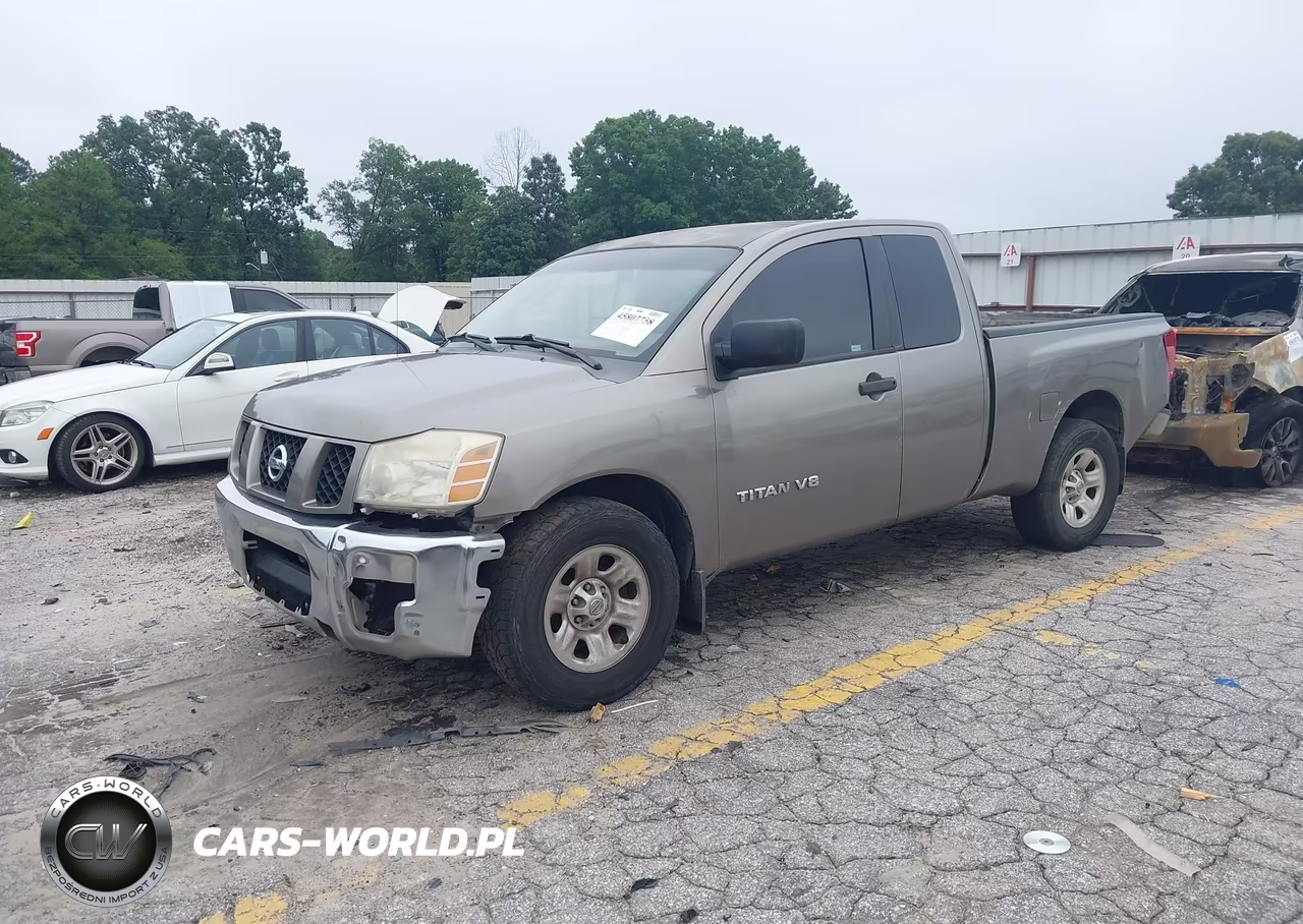 2007 Nissan Titan Xe VIN:1N6BA06A67N206617 - 2