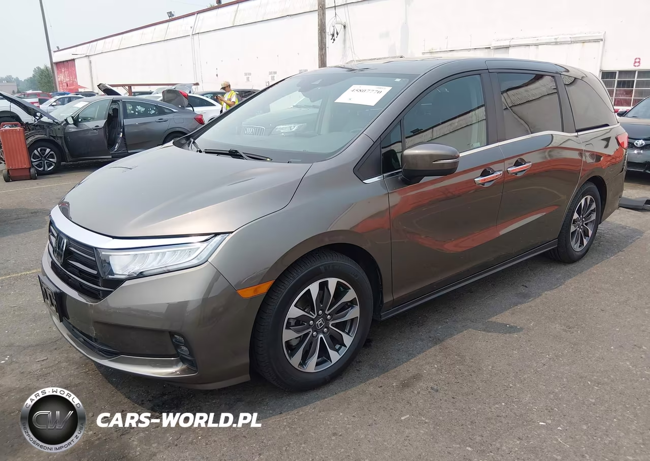 2022 Honda Odyssey Ex-L VIN:5FNRL6H78NB050494 - 2