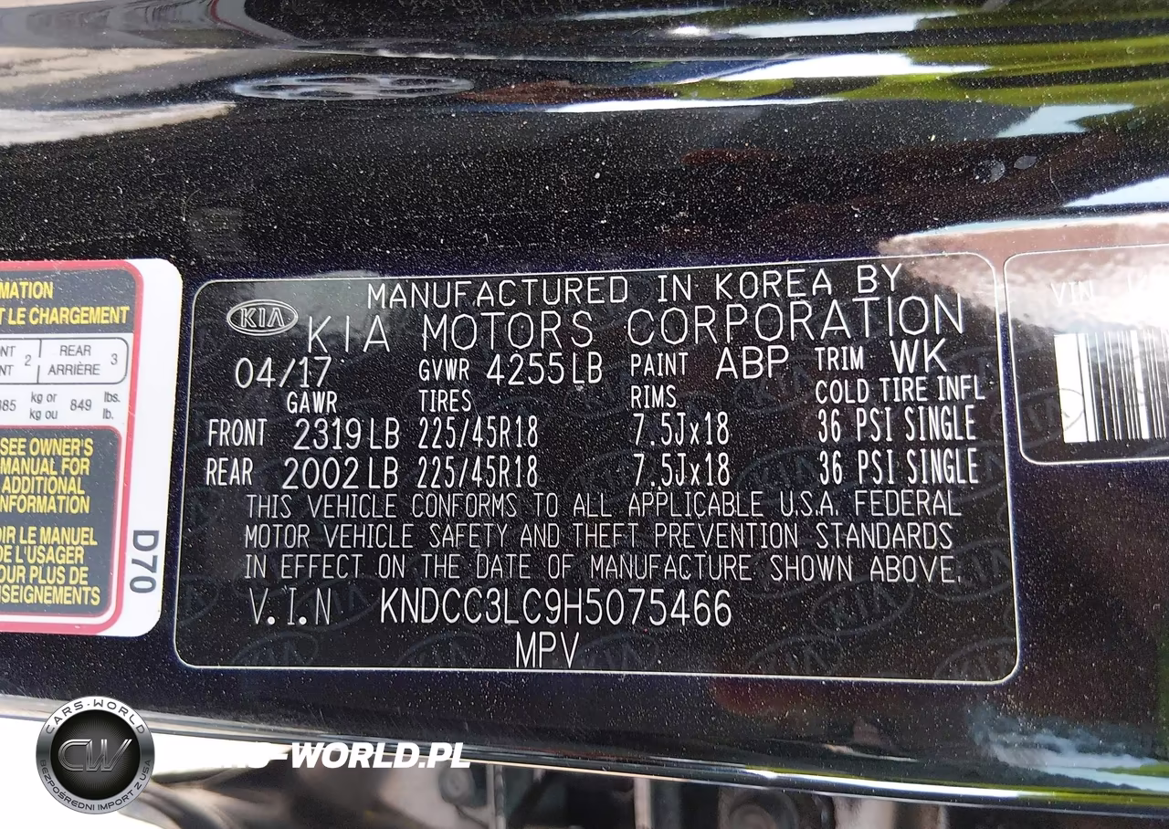 2017 Kia Niro Ex VIN:KNDCC3LC9H5075466 - 9