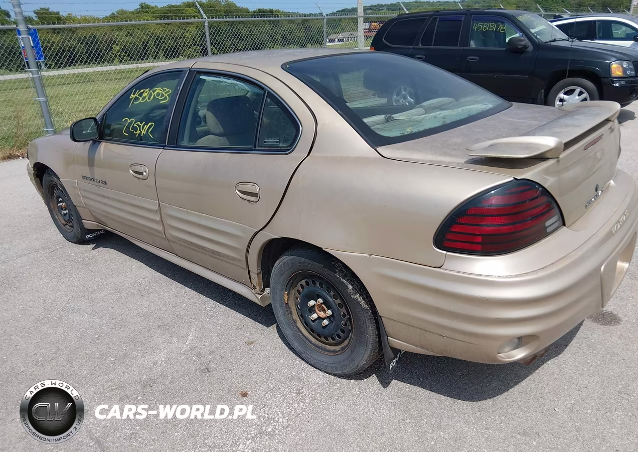 2001 Pontiac Grand Am Se1 VIN:1G2NF52T31M581338 - 3