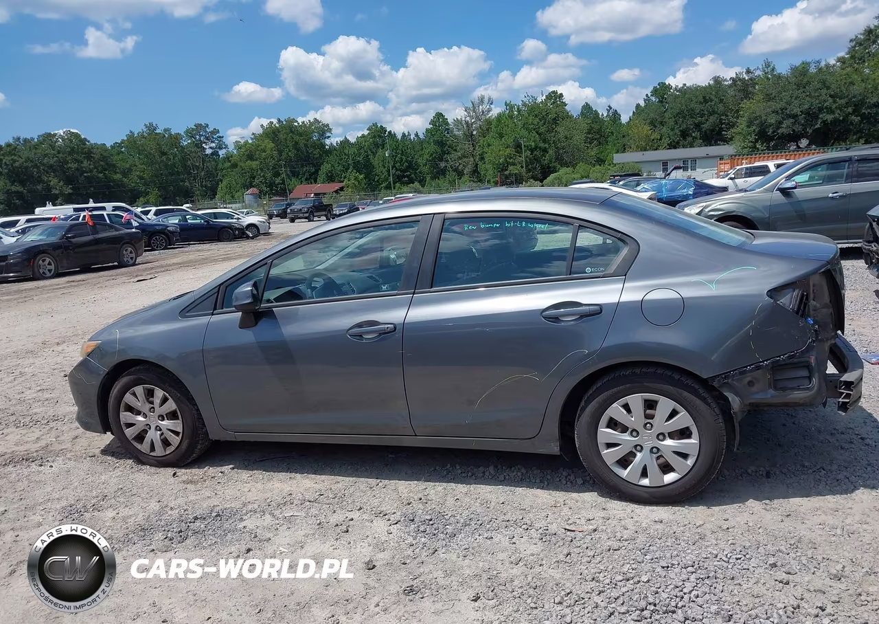 2012 Honda Civic Lx VIN:19XFB2F52CE091710 - 15