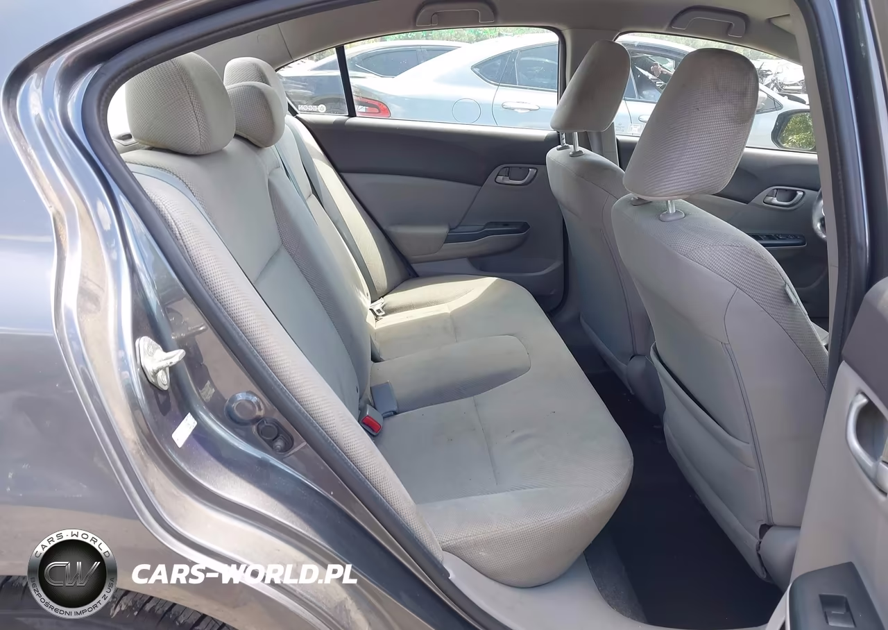 2012 Honda Civic Lx VIN:19XFB2F52CE091710 - 8