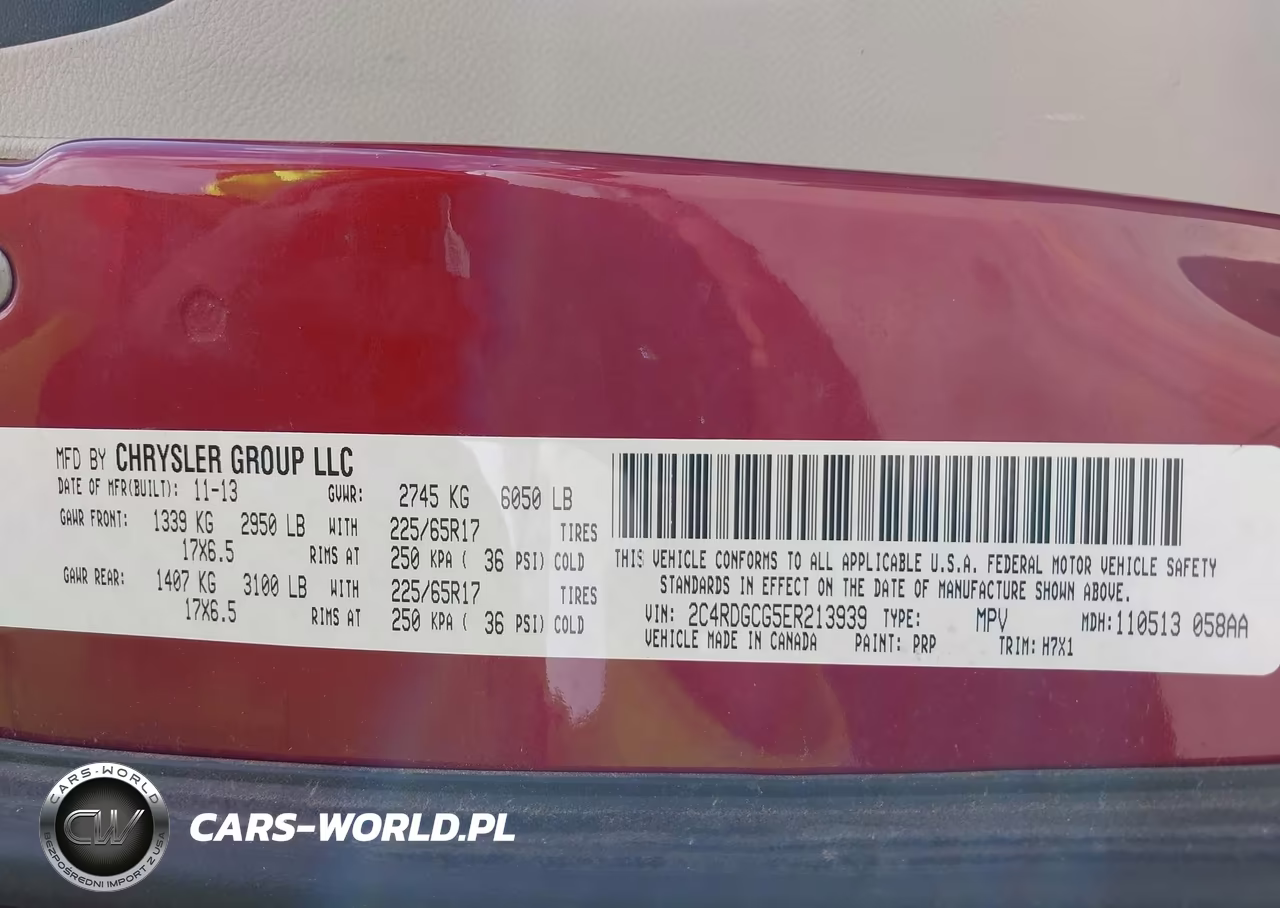 2014 Dodge Grand Caravan Sxt VIN:2C4RDGCG5ER213939 - 9
