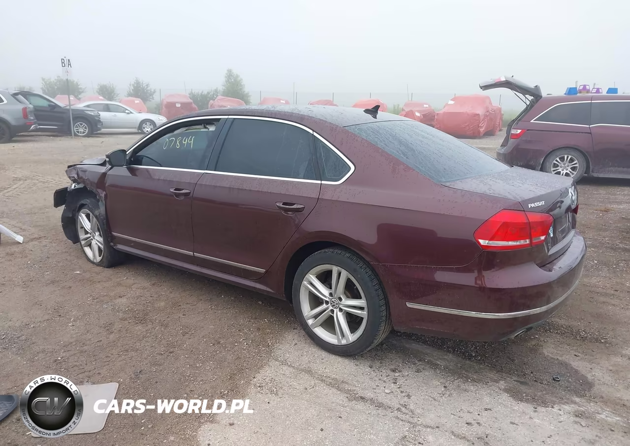 2014 Volkswagen Passat 2.0L Tdi Sel Premium VIN:1VWCN7A36EC085803 - 3