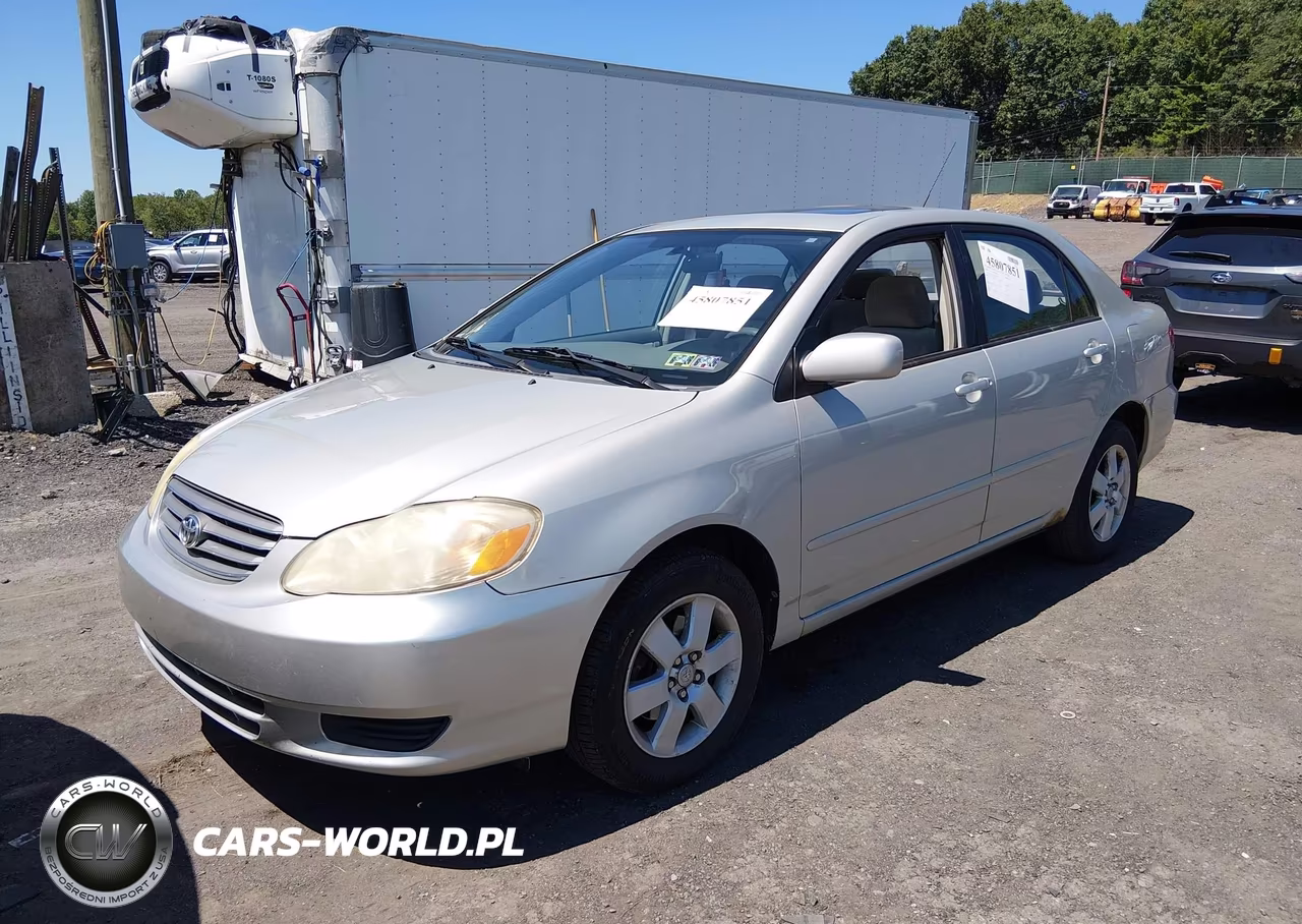 2004 Toyota Corolla Le VIN:2T1BR38E14C218590 - 2
