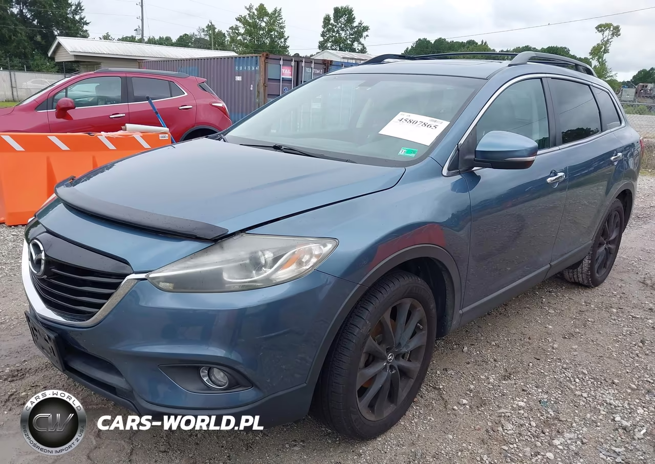 2015 Mazda Cx-9 Grand Touring VIN:JM3TB3DA0F0457502 - 2