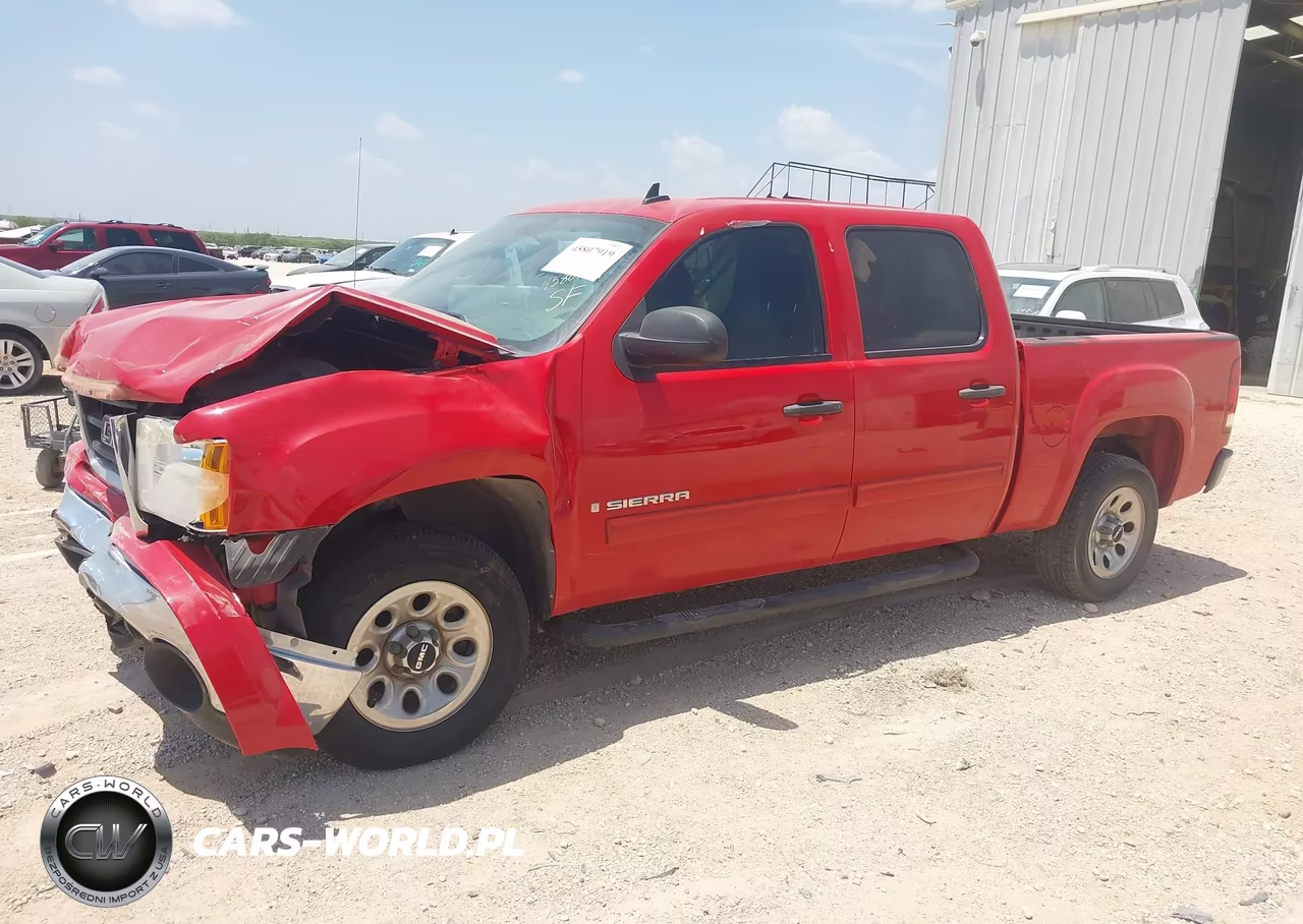 2008 GMC Sierra 1500 Sl VIN:3GTEC13CX8G206927 - 2