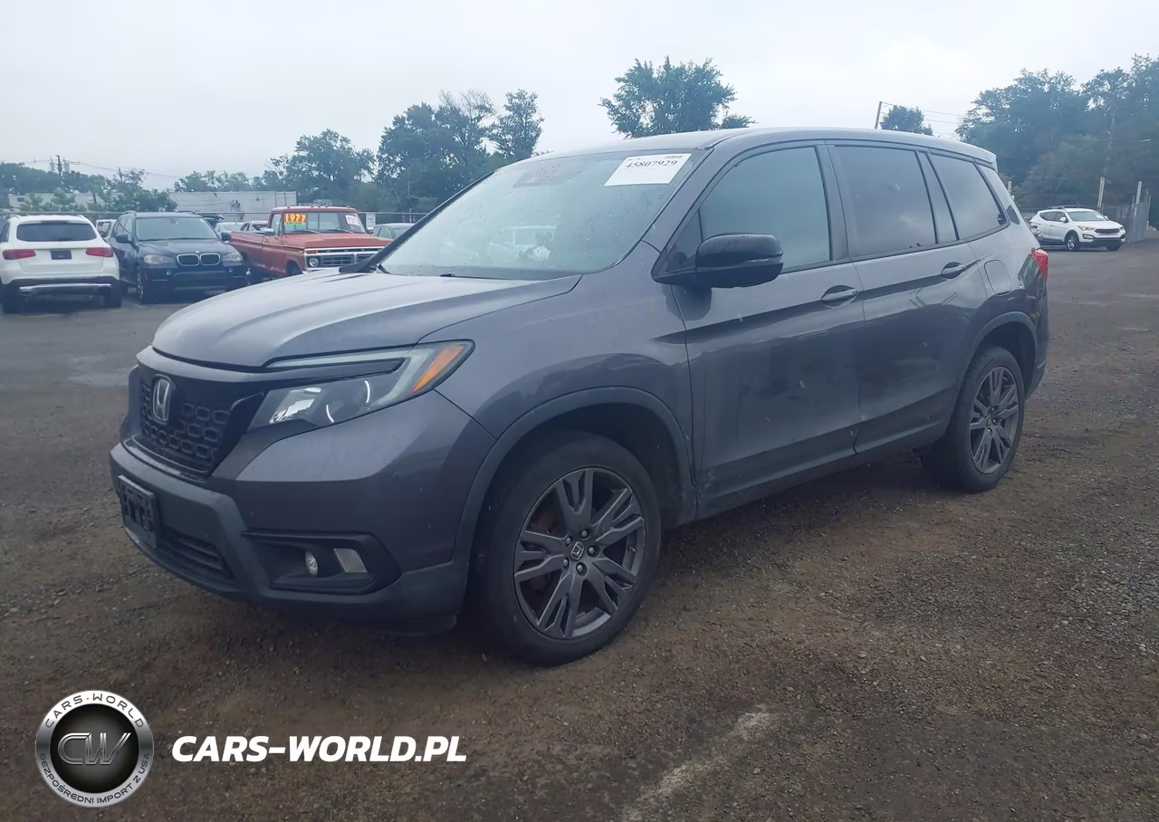 2020 Honda Passport Awd Ex-L VIN:5FNYF8H53LB014559 - 2