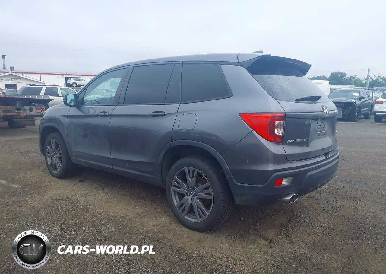 2020 Honda Passport Awd Ex-L VIN:5FNYF8H53LB014559 - 3