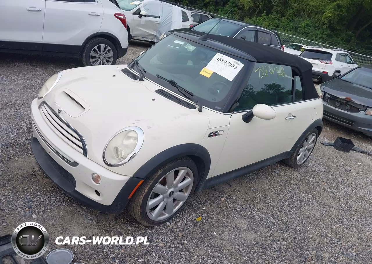 2008 Mini Cooper S VIN:WMWRH33528TU80591 - 2
