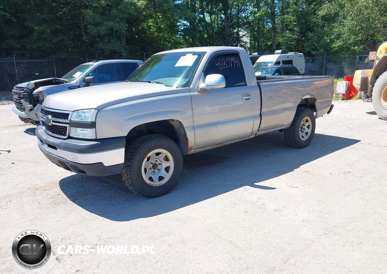 2007 Chevrolet Silverado 1500 Classic Work Truck VIN:1GCEK14V07Z167413 - 2