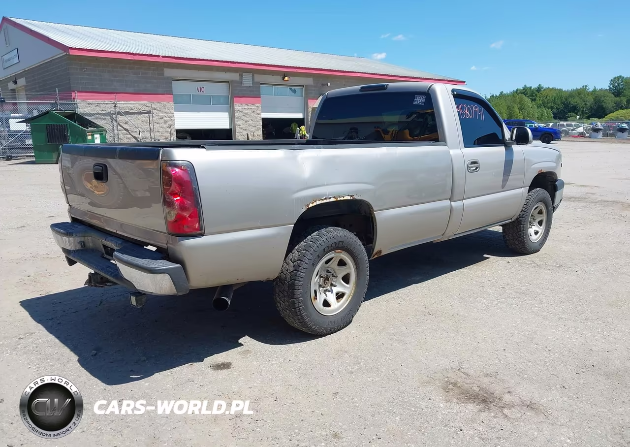 2007 Chevrolet Silverado 1500 Classic Work Truck VIN:1GCEK14V07Z167413 - 4