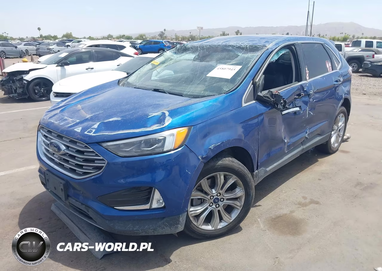 2022 Ford Edge Titanium VIN:2FMPK4K97NBB05373 - 2