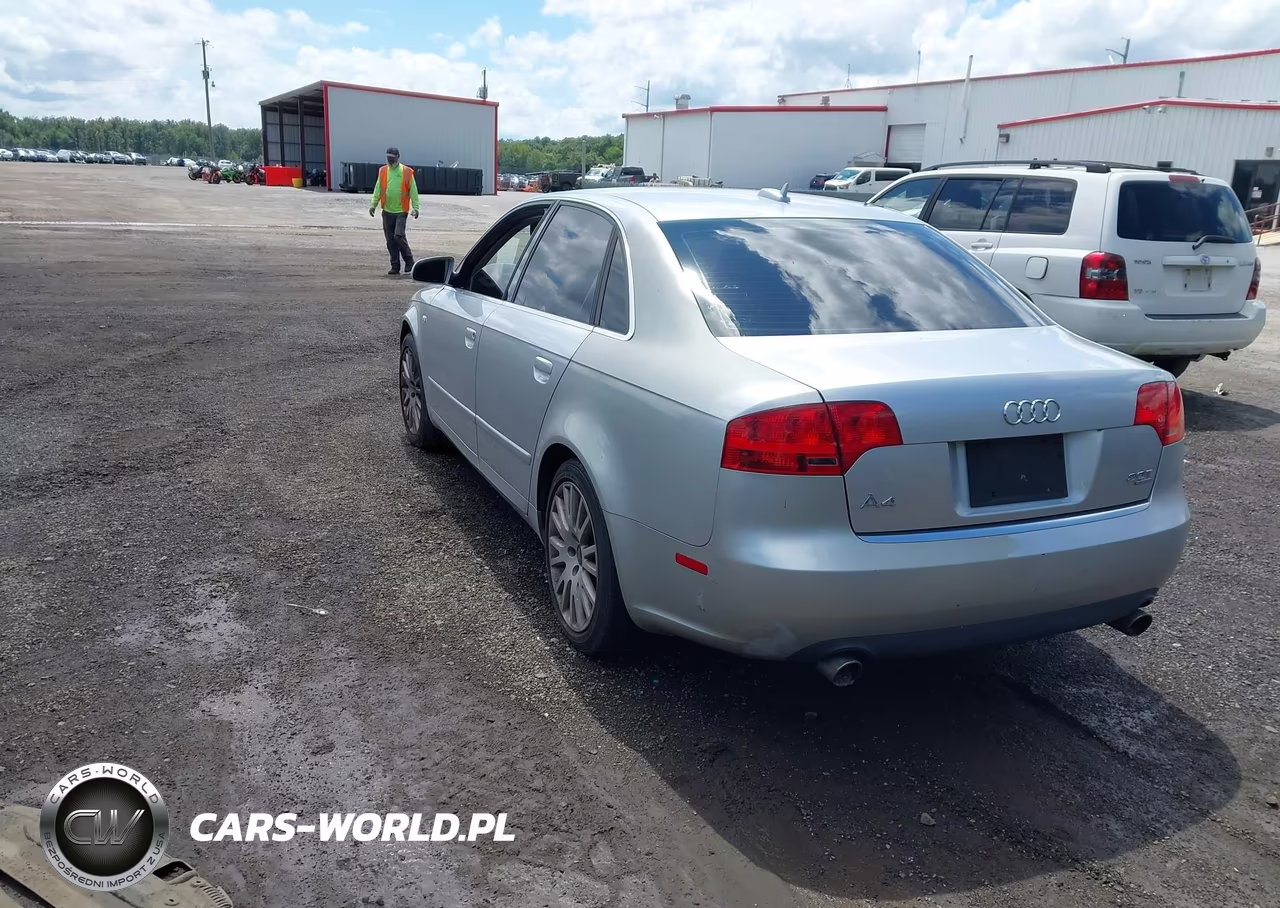 2006 Audi A4 2.0T VIN:WAUDF78E26A146120 - 3