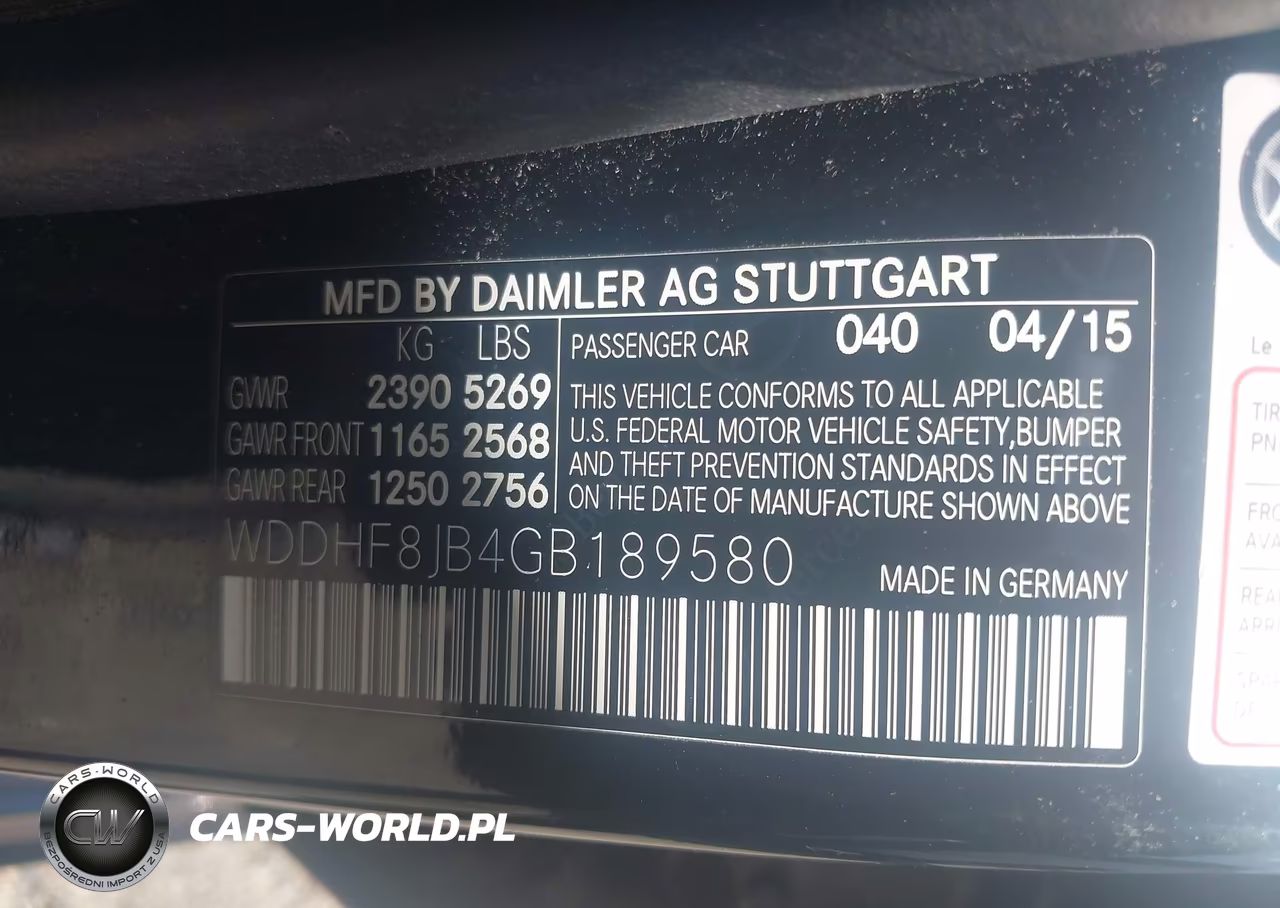 2016 Mercedes-Benz E 350 4Matic VIN:WDDHF8JB4GB189580 - 9