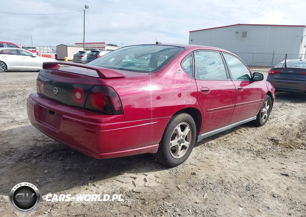 2005 Chevrolet Impala VIN:2G1WF52E459327926 - 4