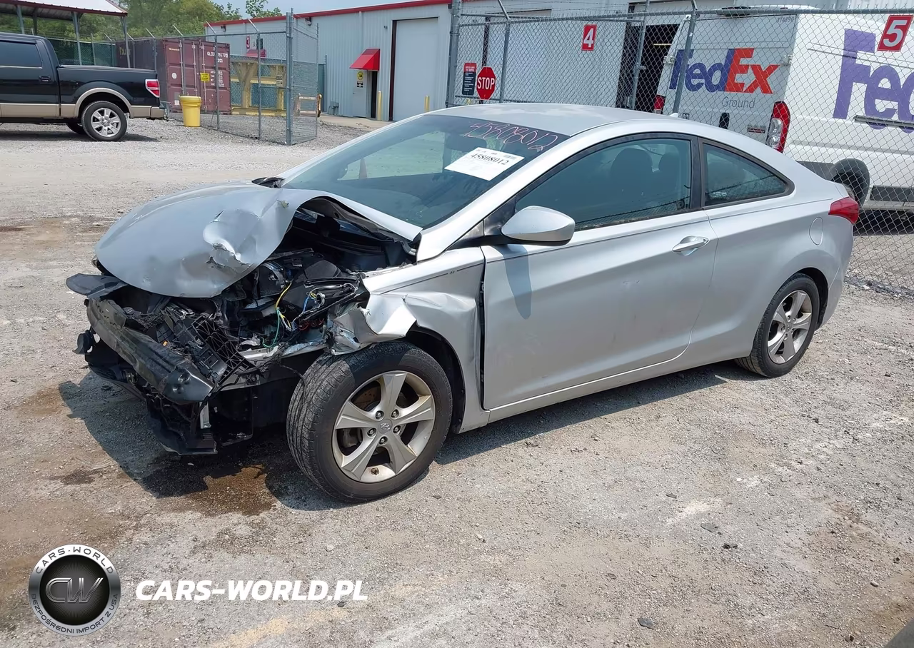 2013 Hyundai Elantra Gs VIN:KMHDH6AE7DU005388 - 2