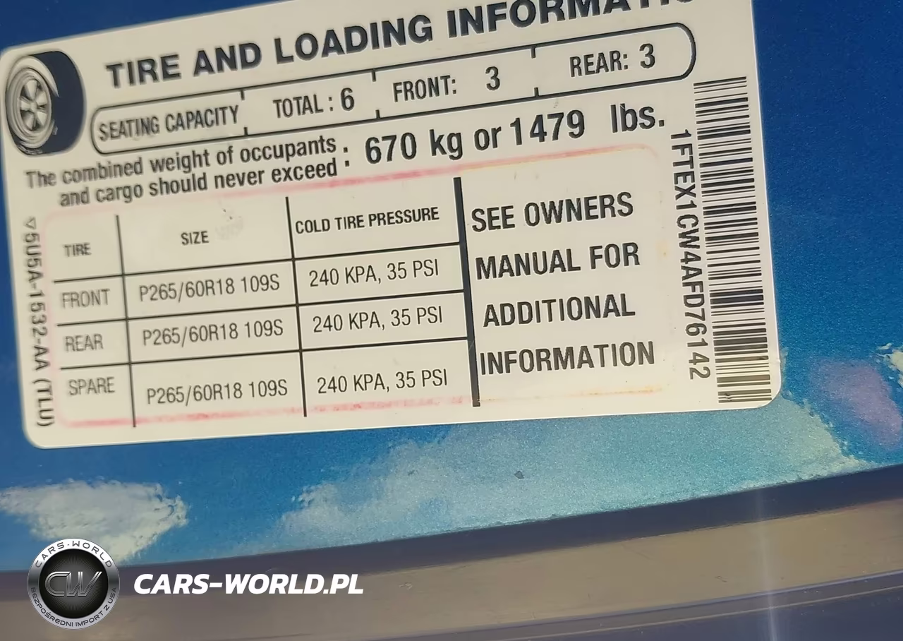 2010 Ford F-150 Stx-Xl VIN:1FTEX1CW4AFD76142 - 9