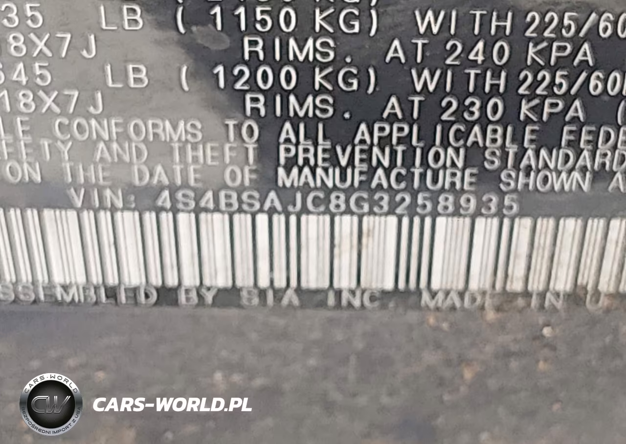 2016 Subaru Outback 2.5I Limited VIN:4S4BSAJC8G3258935 - 9