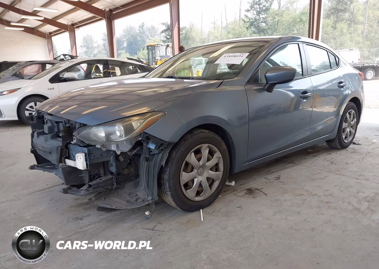 2014 Mazda Mazda3 I Sport VIN:JM1BM1U73E1166993 - 2
