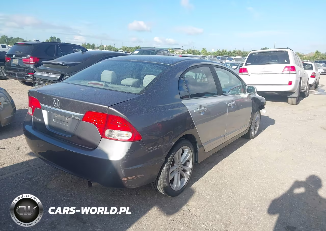 2009 Honda Civic Lx VIN:2HGFA16549H365744 - 4