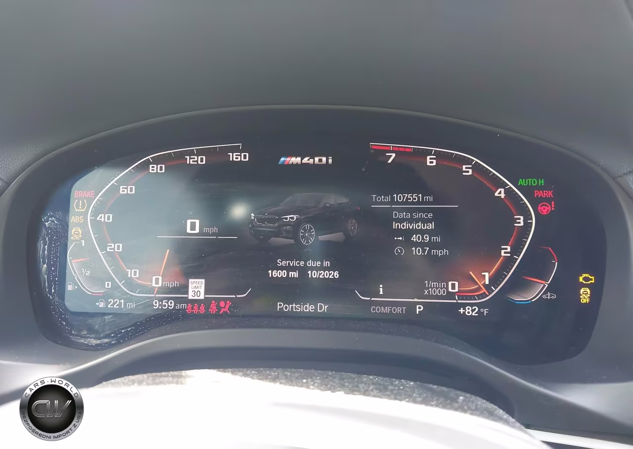 2020 BMW X4 M40I VIN:5UX2V5C0XL9B25057 - 7