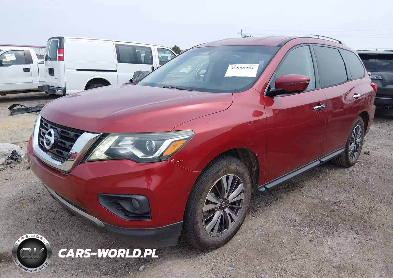 2017 Nissan Pathfinder Platinum-S-Sl-Sv VIN:5N1DR2MN7HC608399 - 2