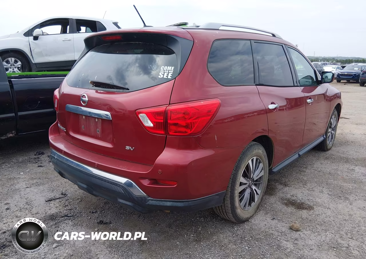 2017 Nissan Pathfinder Platinum-S-Sl-Sv VIN:5N1DR2MN7HC608399 - 4