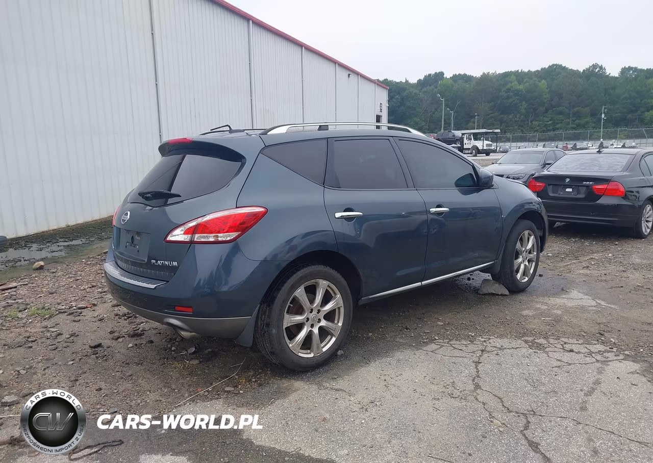 2012 Nissan Murano Le VIN:JN8AZ1MU9CW110631 - 4