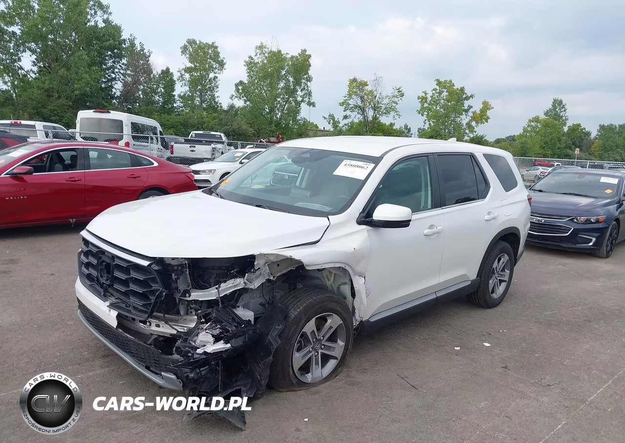2025 Honda Pilot Ex-L VIN:5FNYG1H47SB078677 - 2