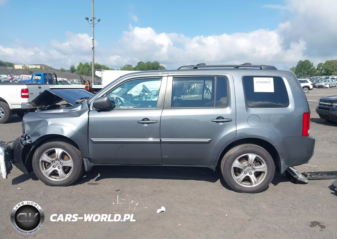 2013 Honda Pilot Ex-L VIN:5FNYF4H5XDB014455 - 14