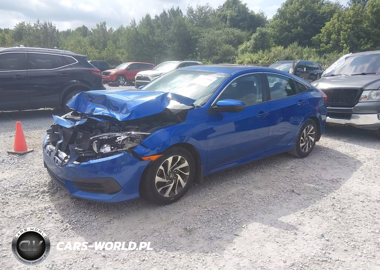 2018 Honda Civic Ex VIN:19XFC2F79JE002159 - 2