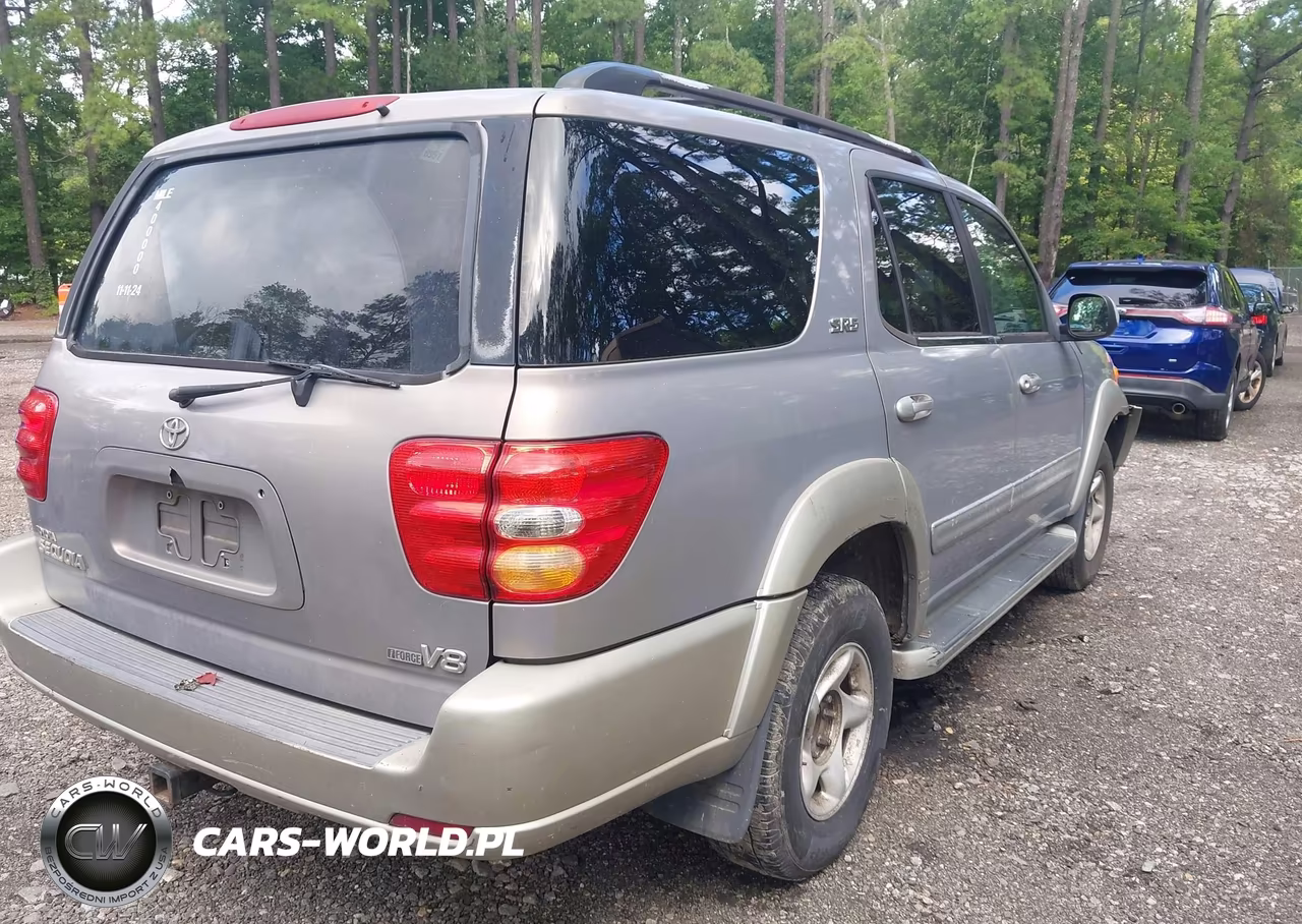 2001 Toyota Sequoia Sr5 V8 VIN:5TDZT34A91S050624 - 4