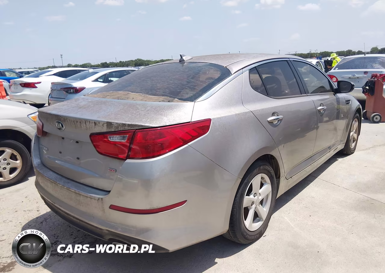 2015 Kia Optima Lx VIN:KNAGM4A79F5584574 - 4