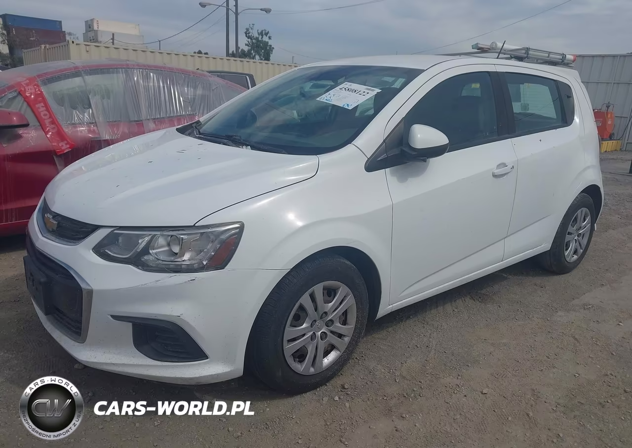 2020 Chevrolet Sonic Fwd 1Fl 5-Door VIN:1G1JG6SB5L4114163 - 2